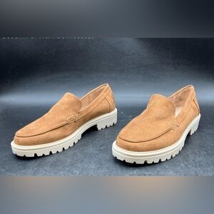 Jouree 7.5 Slip On Loafer, Vegan Suede Cloud Foam